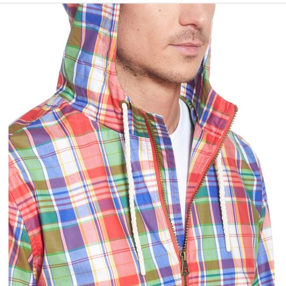 Weatherproof Vintage	Men's Plaid Hooded Jacket - Picture 9 of 10